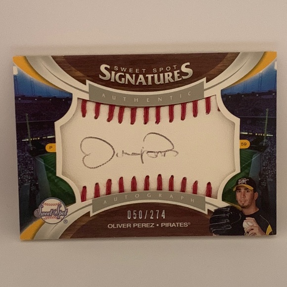 2006 Upper Deck Sweet Spot /274 Oliver Perez Pirates #132 (MISC3) - Picture 1 of 2